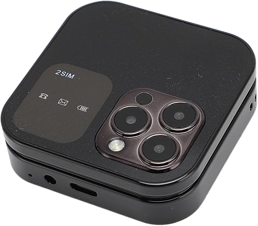 Teléfono plegable con doble pantalla  i16 Pro negro - additional image 11