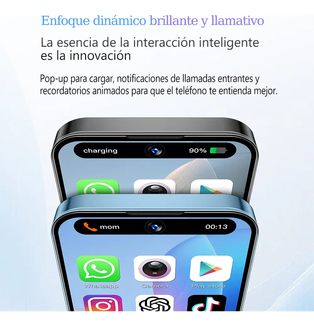 Mini teléfono inteligente negro - additional image 6