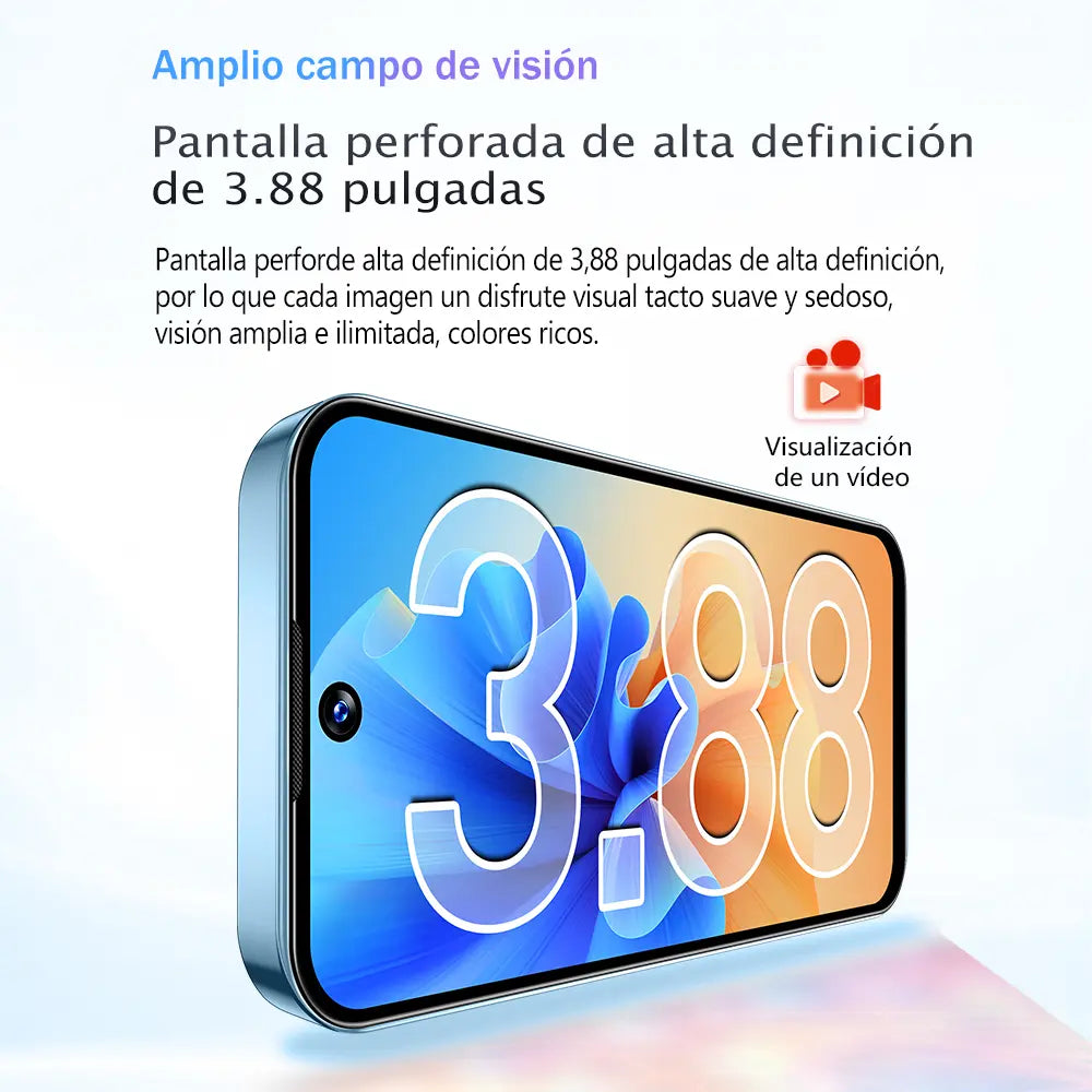 Mini teléfono inteligente azul - additional image 4