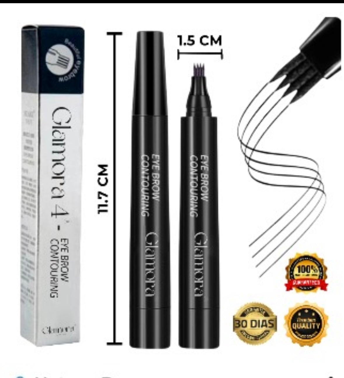 Rotulador cejas marron